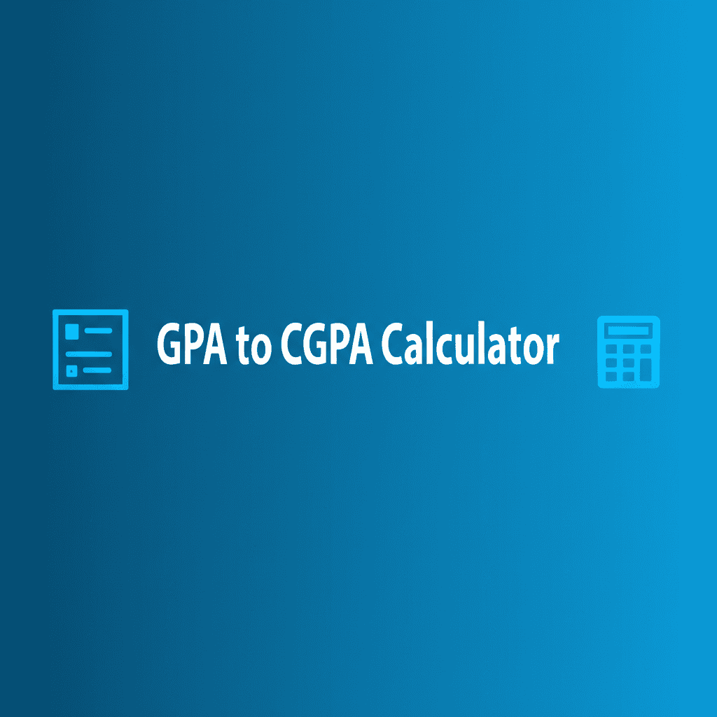 GPA to CGPA Calculator Image