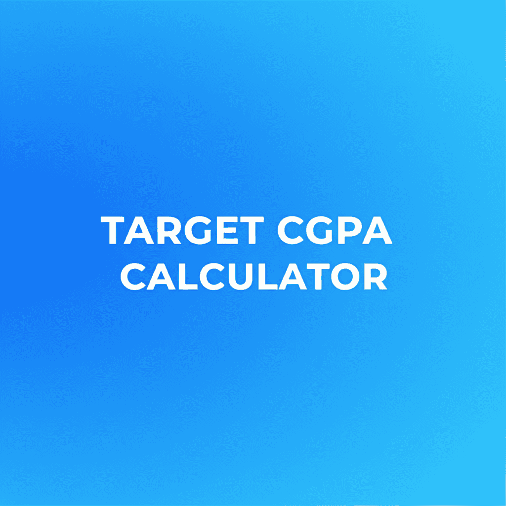 Target CGPA Calculator
